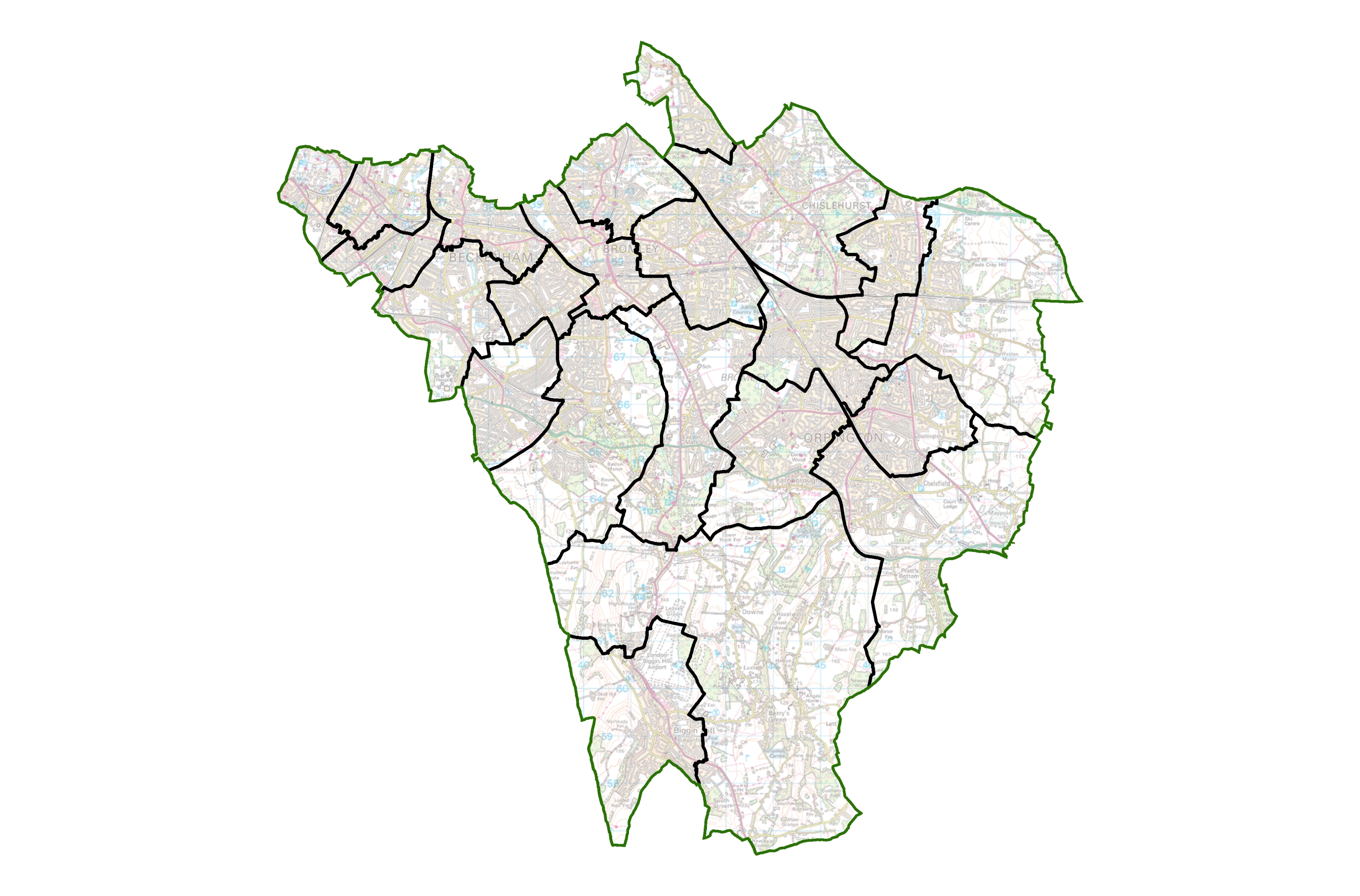 Bromley Council ward boundary changes proposed